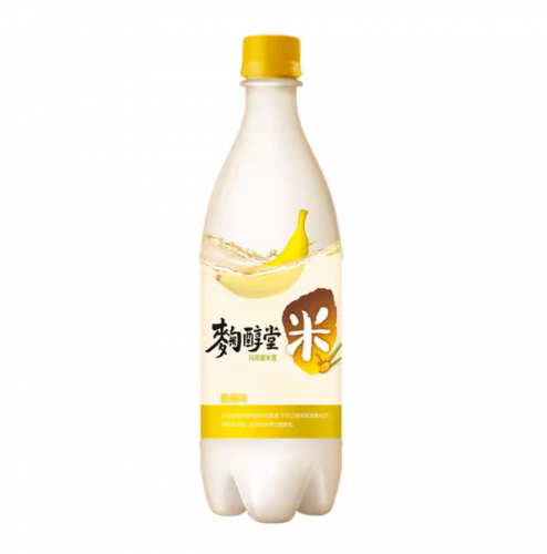 麴醇堂韩国原瓶进口果味玛克丽米酒3%vol 香蕉味750ml