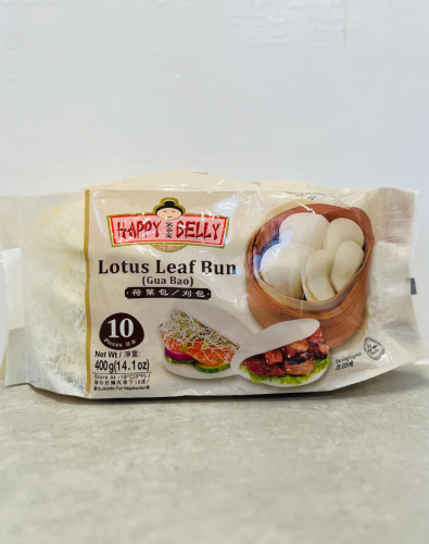 Азіатські булочки на пару LOTUS LEAF BUN, Happy Belly, 400g