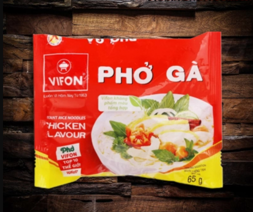 越南进口vifon鸡肉味河粉速食米线pho ga 冲泡方便面即食米粉早餐65g