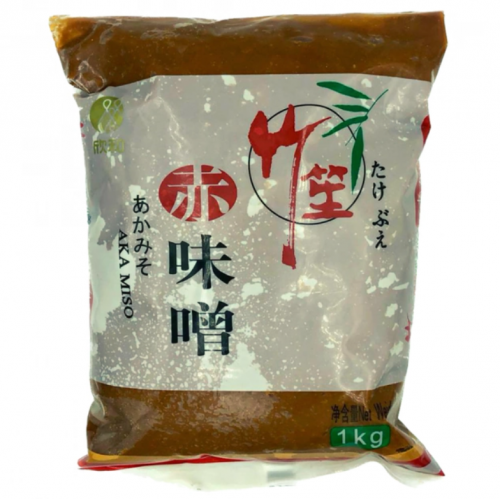 Соєва паста темна "Aka Miso", 1 кг