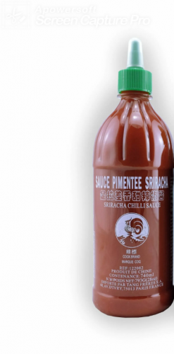 泰国公鸡牌是拉差辣椒醬（55% 辣椒） Sriracha COCK BRAND
