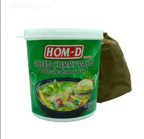 原装泰国进口HOM-D绿咖喱酱400g