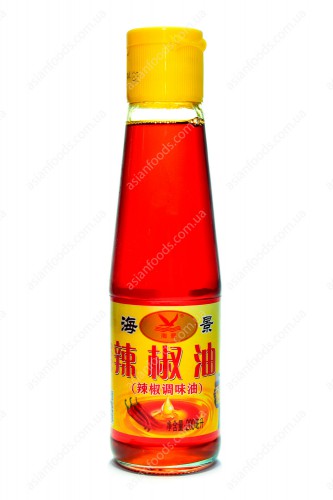 海景 辣椒油200ml 广东香辣凉拌菜调料酸辣粉红油调味