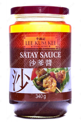 香港LEE KUM KEE李锦记 沙爹酱 340g火锅蘸料烧烤调料酱拌饭酱