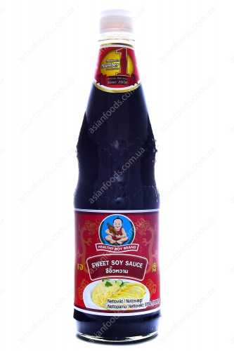 泰国进口仁和园黑酱油酿造酱油小胖甜酱油肥儿标甜酱油907g玻璃瓶
