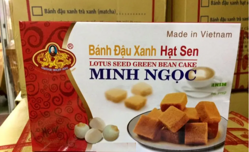 Натуральная халва из бобов Маша с лотосом Ngoc Minh Lotus Seed (Вьетнам), 300 г