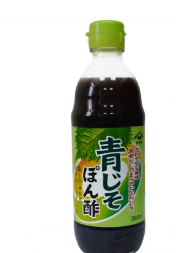 日本进口酱汁芝麻酱青紫苏柚子醋调味汁沙拉凉拌360ml