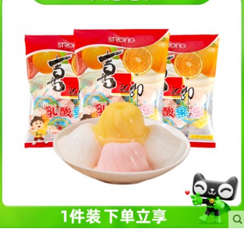 Желе с молочной кислотой Xizhilang 360г Детские закуски Послеобеденный чай