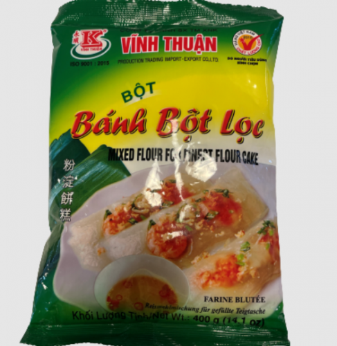 Борошно з Тапіоки (BANH BOT LOC) для німів, рисових листів, желе - 400 гр. Пр-во В'єтнам.