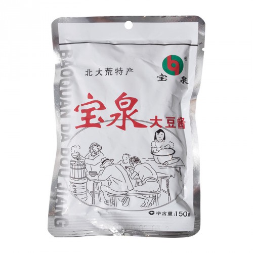 Північно-східна фірмова соєва паста Baoquan 120 г, соус для занурення в пакет можна змішувати з рисом і локшиною з бобовою пастою