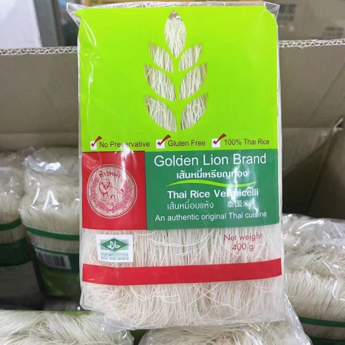 Тайська рисова локшина Golden Lion brand, 400 г