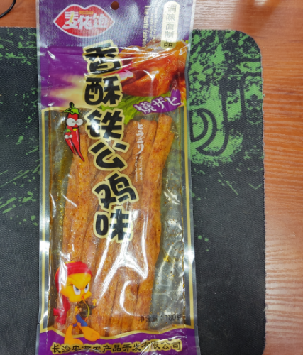 Соєве тісто з перцем 香酥铁公鸡味 180g