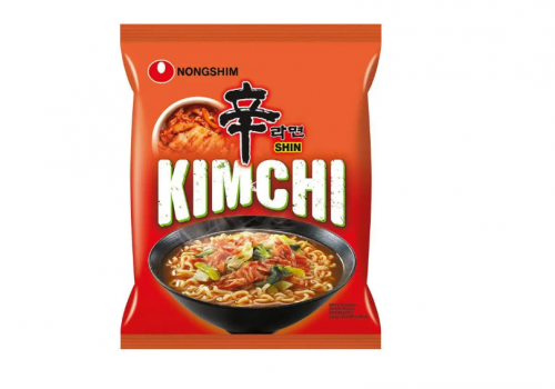 Корейская лапша быстрого приготовления Кимчи  120 г