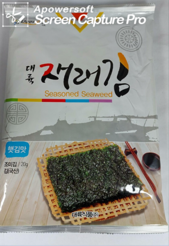 韩国 即食调味海苔 20g
