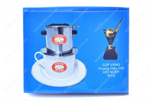 Мини кофеварка для приготовления кофе по-вьетнамски Long Cam, 210 мл