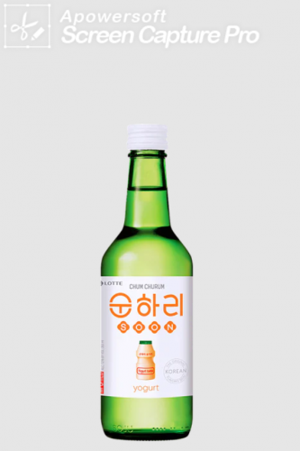 Соджу Корейская водка йогурт 360 мл 12%