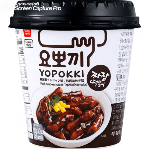 炸酱味炒年糕 桶装 Yopokki 120g