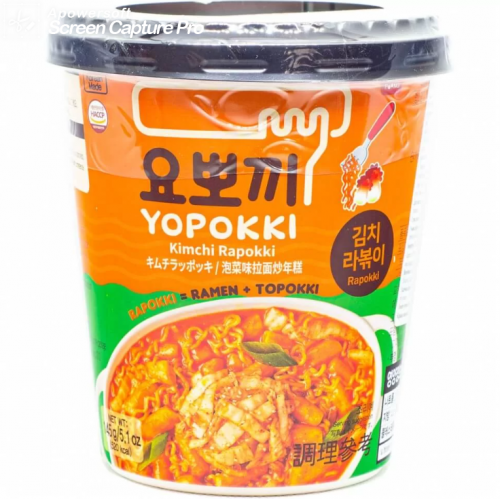 Рапокки Кимчи Yopokki в стакане 145g