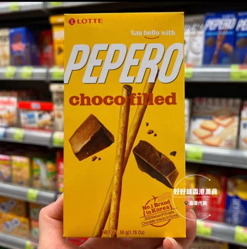 Соломка PEPERO с шоколадной начинкой Lotte 45g