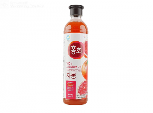 Корейський напій концентрований грейпфрутовий червоний оцет 900ml