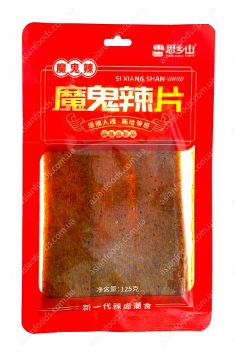 Соєве тісто з перцем latiao Диявольськи гострі скибочки Si Xiang Shan