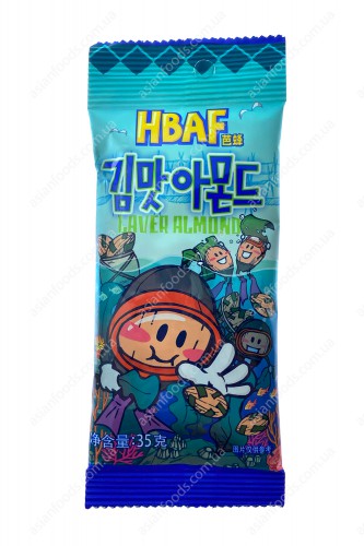 Мигдаль зі смаком морських водоростей (смажені горіхи та насіння)