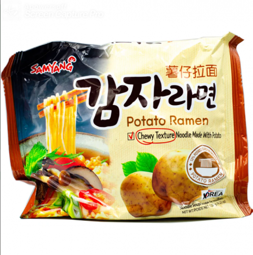 Суп рамен картопляний Potato Ramen Samyang 120g