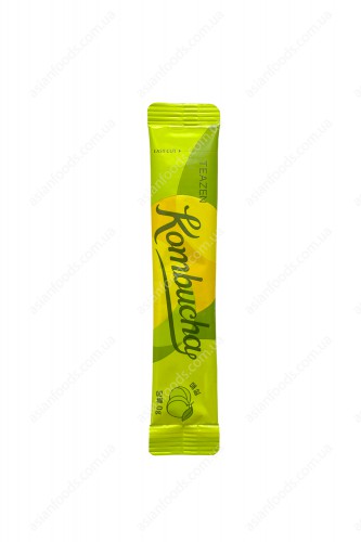 Комбуча со вкусом Маракуйя (Teazen Kombucha Passion Fruit), 8 г