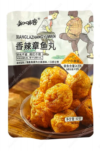 Острые шарики из осьминога
