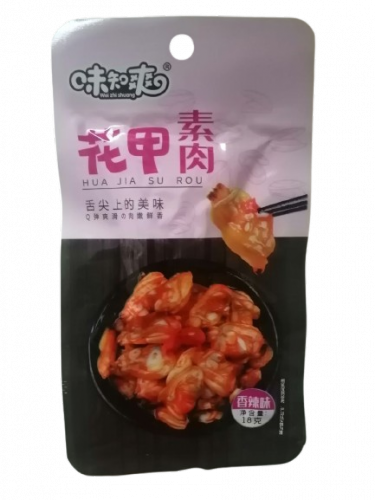 Вегетарианское мясо моллюска Weizhushuang с острым вкусом