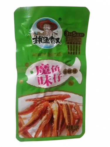 Сушёная рыба Buyu Laohan со вкусом сычуаньского перца