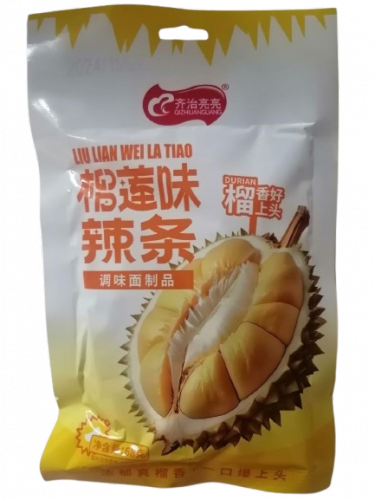 Гострі latiao палички зі смаком дуріану Qizhiliangliang